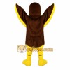 Brown Yellow Eagle Mascot Costume Brown Yellow Eagle Mascot Costume