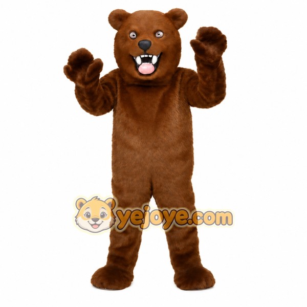 Brown Bear Mascot Costume Brown Bear Mascot Costume