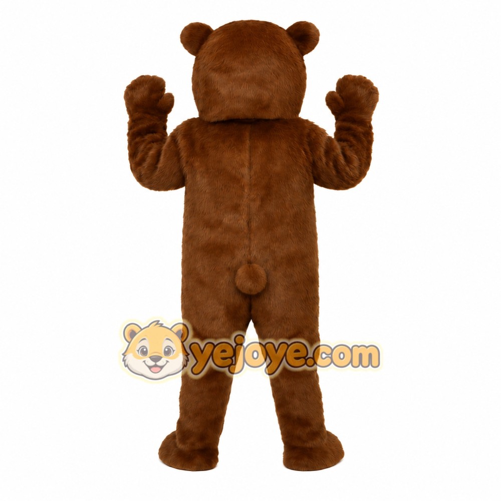 Brown Bear Mascot Costume Brown Bear Mascot Costume