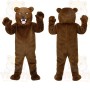 Brown Bear Mascot Costume