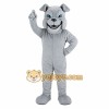 Gray Bulldog Mascot Costume Gray Bulldog Mascot Costume