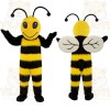Yellow Black Bee Mascot Costume