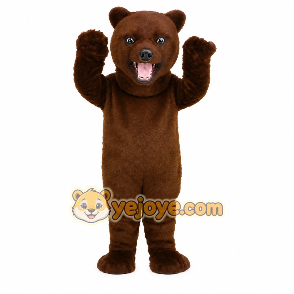 Brown Bear Mascot Costume Brown Bear Mascot Costume