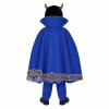 Blue Black Horned Devil Mascot Costume Blue Black Horned Devil Mascot Costume