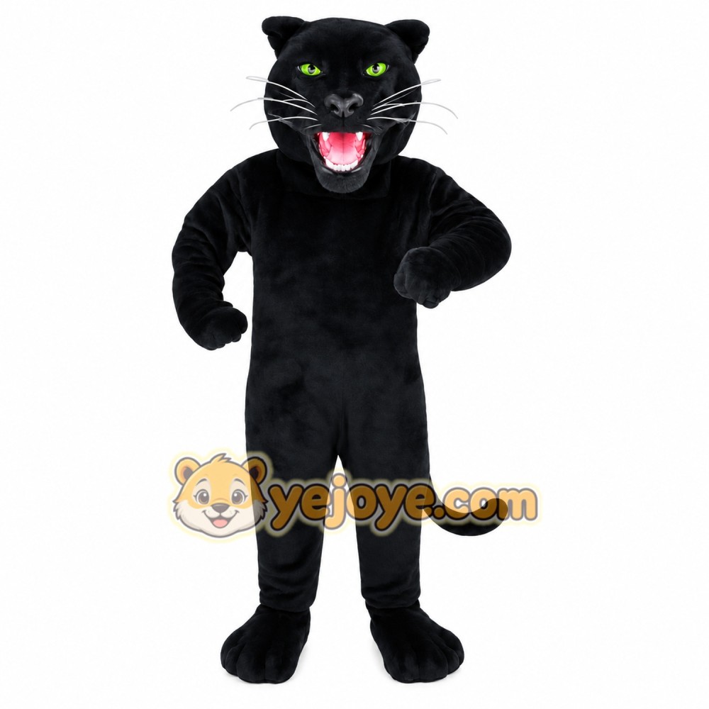 Black Panther Mascot Costume Black Panther Mascot Costume