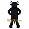 Black White Gray Bull Mascot Costume Black White Gray Bull Mascot Costume