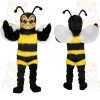 Black Yellow Bee Mascot Costume