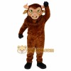 Brown Tan Bull Mascot Costume Brown Tan Bull Mascot Costume