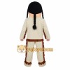 Tan Brown Native American Man Mascot Costume