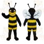 Black Yellow Bee Mascot Costume