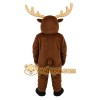 Brown Tan Reindeer Mascot Costume Brown Tan Reindeer Mascot Costume