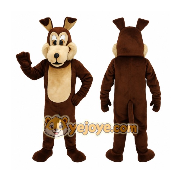 Brown Tan Dog Mascot Costume
