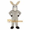 Light Gray Beige Donkey Mascot Costume Light Gray Beige Donkey Mascot Costume