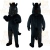 Black Horse Mascot Costume