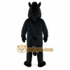Black Horse Mascot Costume Black Horse Mascot Costume