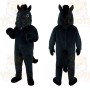 Black Horse Mascot Costume