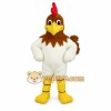 White Brown Yellow Rooster Mascot Costume White Brown Yellow Rooster Mascot Costume