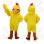 Yellow Red Orange Chicken Mascot Costume