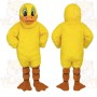 Yellow Orange Duck Mascot Costume