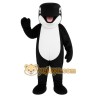 Black White Killer Whale Mascot Costume Black White Killer Whale Mascot Costume
