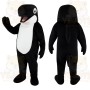 Black White Killer Whale Mascot Costume
