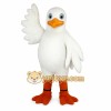 White Orange Duck Mascot Costume