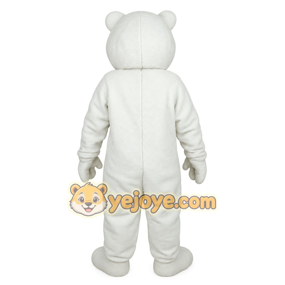 White Polar Bear Mascot Costume White Polar Bear Mascot Costume