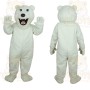 White Polar Bear Mascot Costume