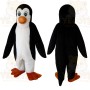 Black White Orange Penguin Mascot Costume