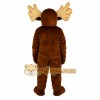 Brown Tan Moose Mascot Costume Brown Tan Moose Mascot Costume