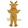 Light Brown White Reindeer Mascot Costume