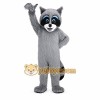 Gray Black White Raccoon Mascot Costume Gray Black White Raccoon Mascot Costume