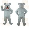 Gray Dog Mascot Costume