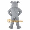 Gray Dog Mascot Costume Gray Dog Mascot Costume