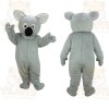 Gray White Koala Mascot Costume