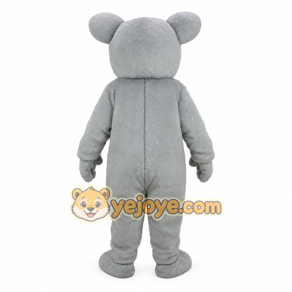 Gray White Koala Mascot Costume Gray White Koala Mascot Costume