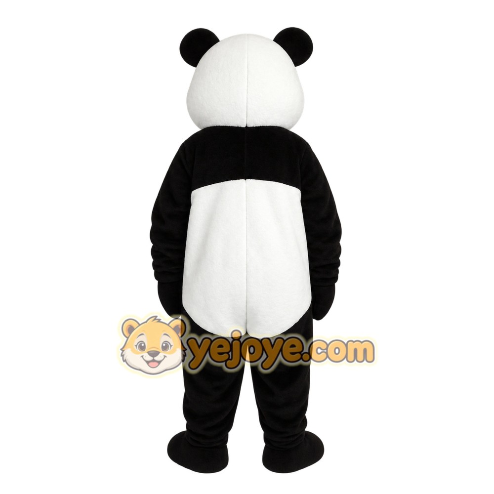 Black White Panda Mascot Costume Black White Panda Mascot Costume