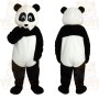 Black White Panda Mascot Costume