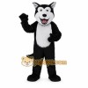 Black And White Husky Dog Mascot Costume Black And White Husky Dog Mascot Costume