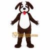 Brown White Floppy Eared Dog Mascot Costume