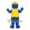 Blue Yellow Helmeted Seal Mascot Costume