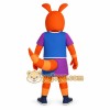 Orange Blue Purple Kangaroo Mascot Costume