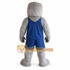 Gray Navy Basketball Yeti Mascot Costume