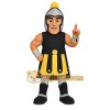 Black Yellow Roman Soldier Mascot Costume
