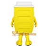 Blue Yellow Portable Toilet Mascot Costume Blue Yellow Portable Toilet Mascot Costume