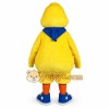 Yellow Orange Blue Duck Mascot Costume