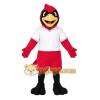 Red White Black Cardinal Bird Mascot Costume Red White Black Cardinal Bird Mascot Costume