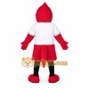 Red White Black Cardinal Bird Mascot Costume Red White Black Cardinal Bird Mascot Costume
