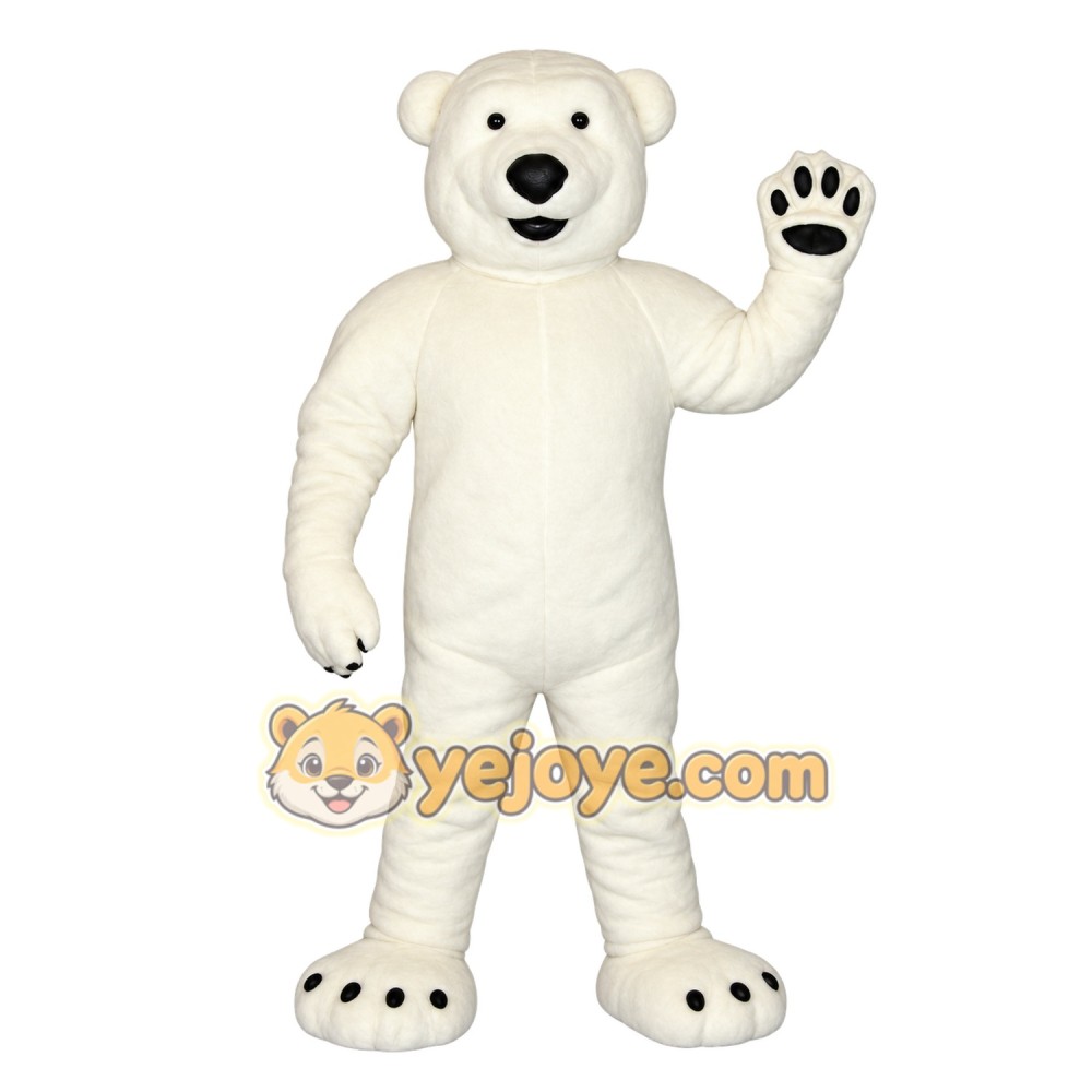 White Polar Bear Mascot Costume White Polar Bear Mascot Costume