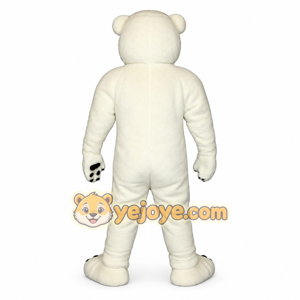 White Polar Bear Mascot Costume White Polar Bear Mascot Costume
